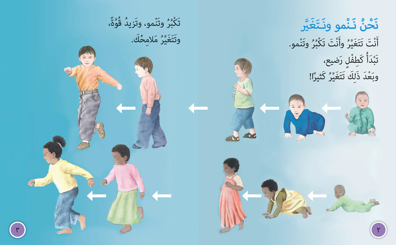 Collins Big Cat Arabic Reading Programme - We Grow and Change: Level 9 (First edition)