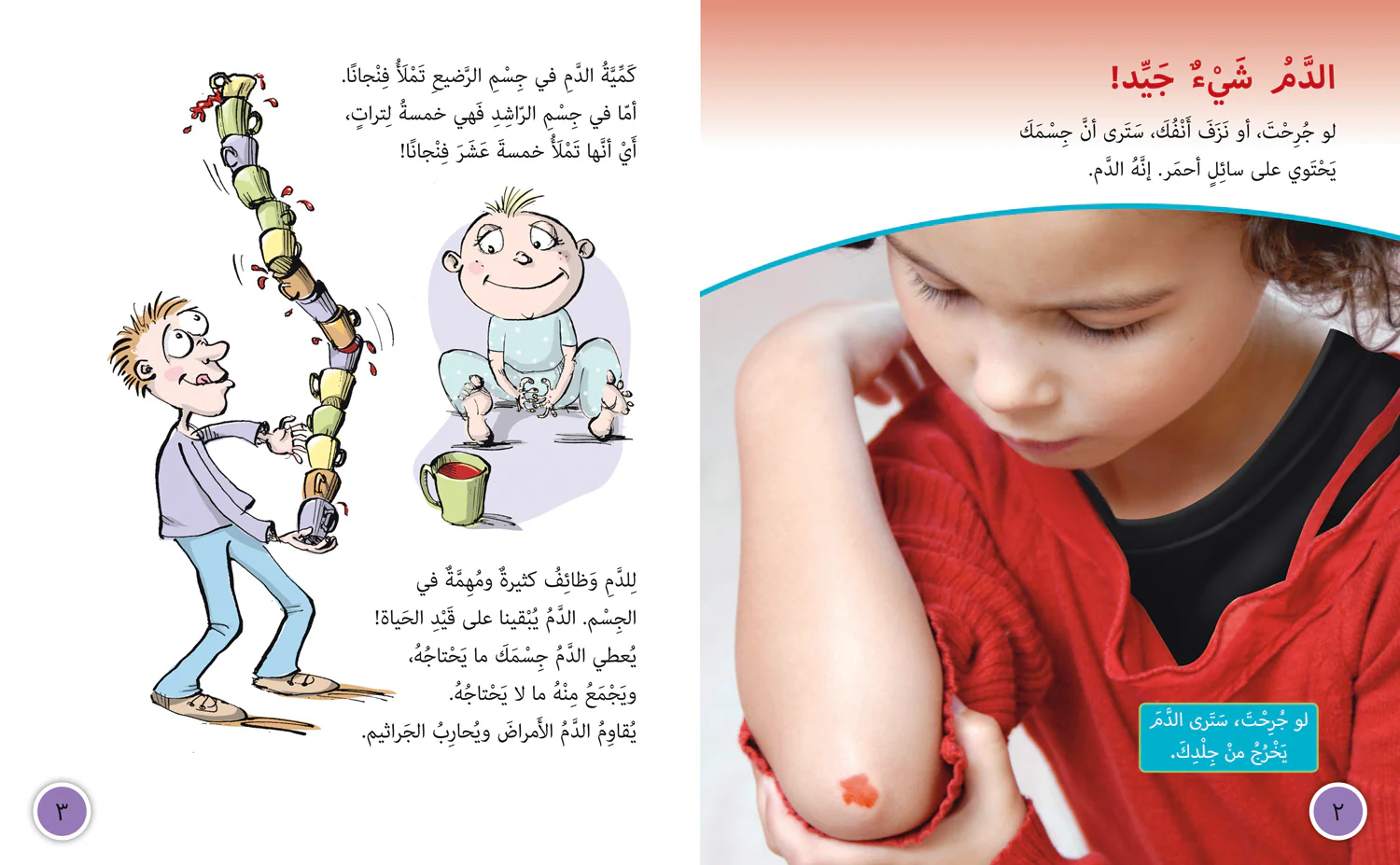 Collins Big Cat Arabic Reading Programme - Blood: Level 13
