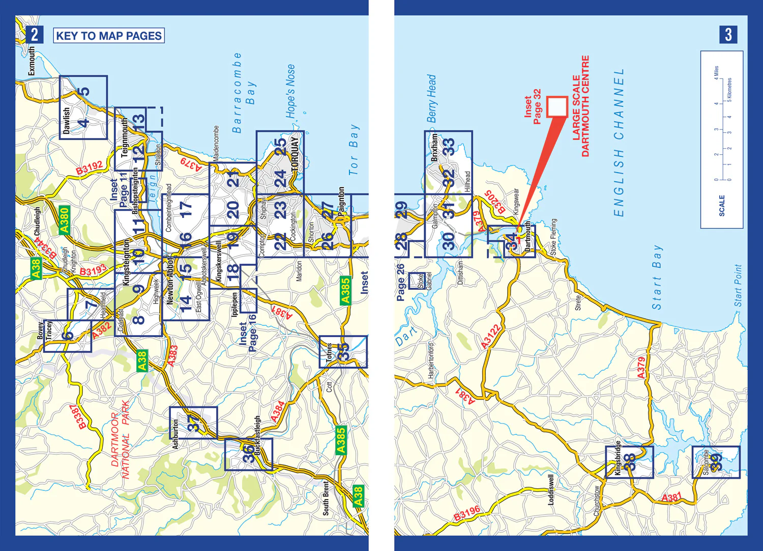 Torbay A-Z Street Atlas: (Seventh edition)