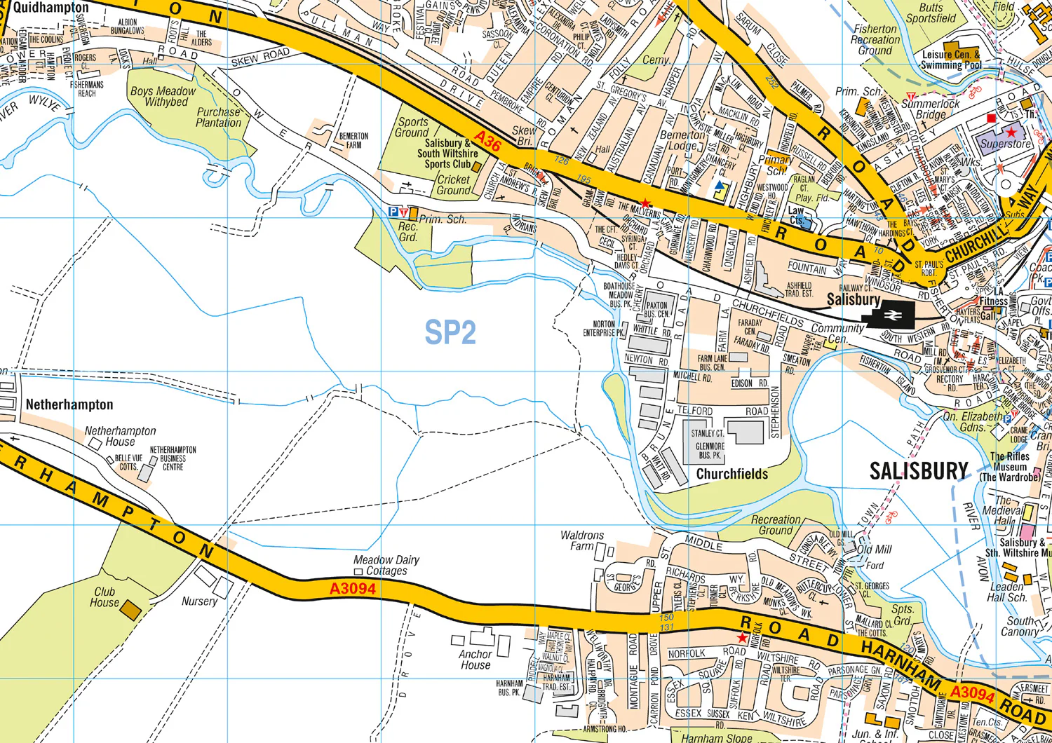 137-salisbury-a-z-pocket-street-map-3.webp Salisbury A-Z Pocket Street Map