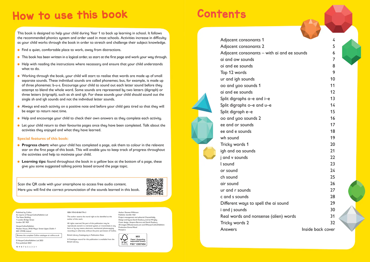 Collins Easy Learning KS1 - Phonics Ages 5-6: Ideal for home learning