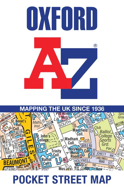 Oxford A-Z Pocket Street Map: (Second edition)