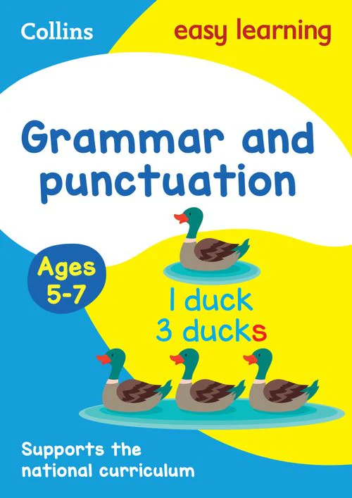 Collins Easy Learning KS1 - Grammar and Punctuation Ages 5-7: Ideal for home learning