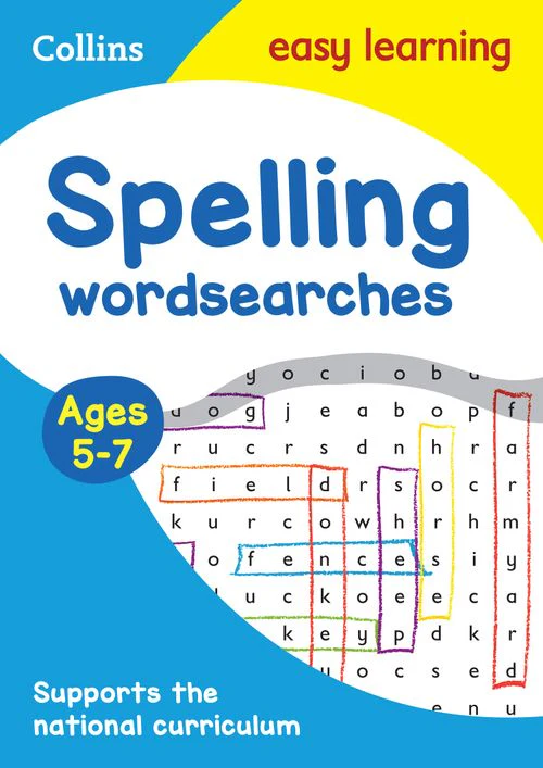 Collins Easy Learning KS1 - Spelling Word Searches Ages 5-7: Ideal for home learning