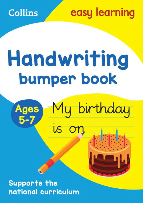 Collins Easy Learning KS1 - Handwriting Bumper Book Ages 5-7: Ideal for home learning
