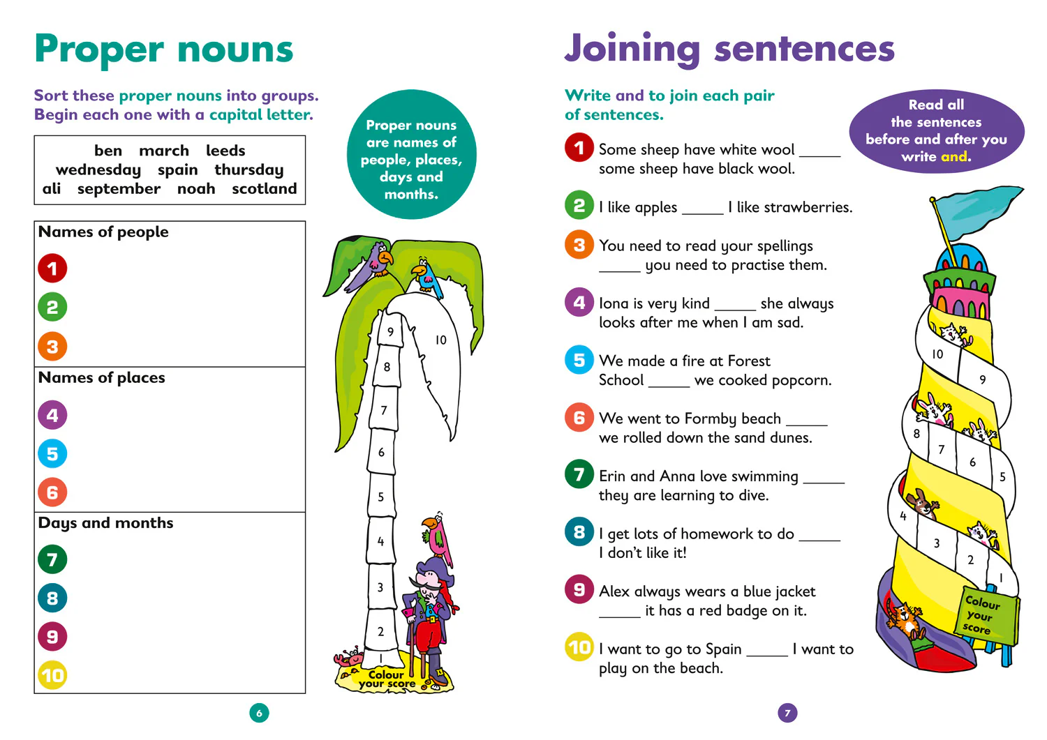Collins Easy Learning KS1 - Grammar & Punctuation Quick Quizzes Ages 5-7: Ideal for home learning