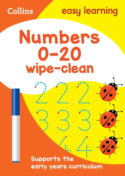 1476-collins-easy-learning-preschool-numbers-0-20-age-3-5-wipe-clean-activity-book-ideal-for-home-learning-3.webp Collins Easy Learning Preschool - Numbers 0-20 Age 3-5 Wipe Clean Activity Book: Ideal for home learning