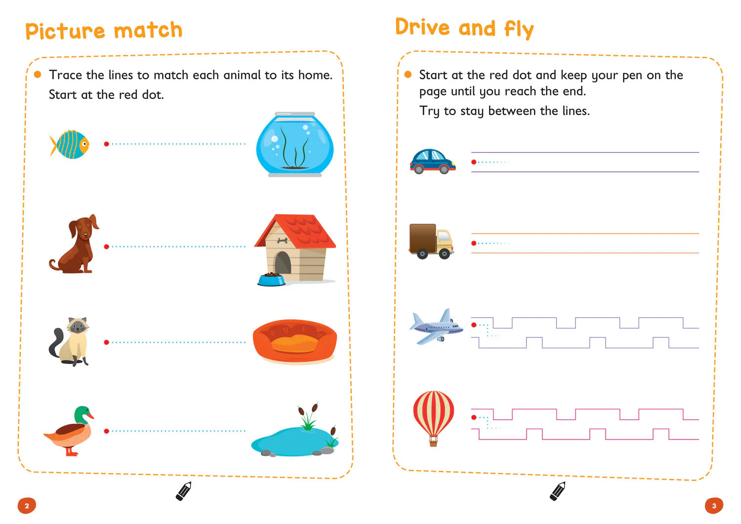 Collins Easy Learning Preschool - Pen Control Age 3-5 Wipe Clean Activity Book: Ideal for home learning