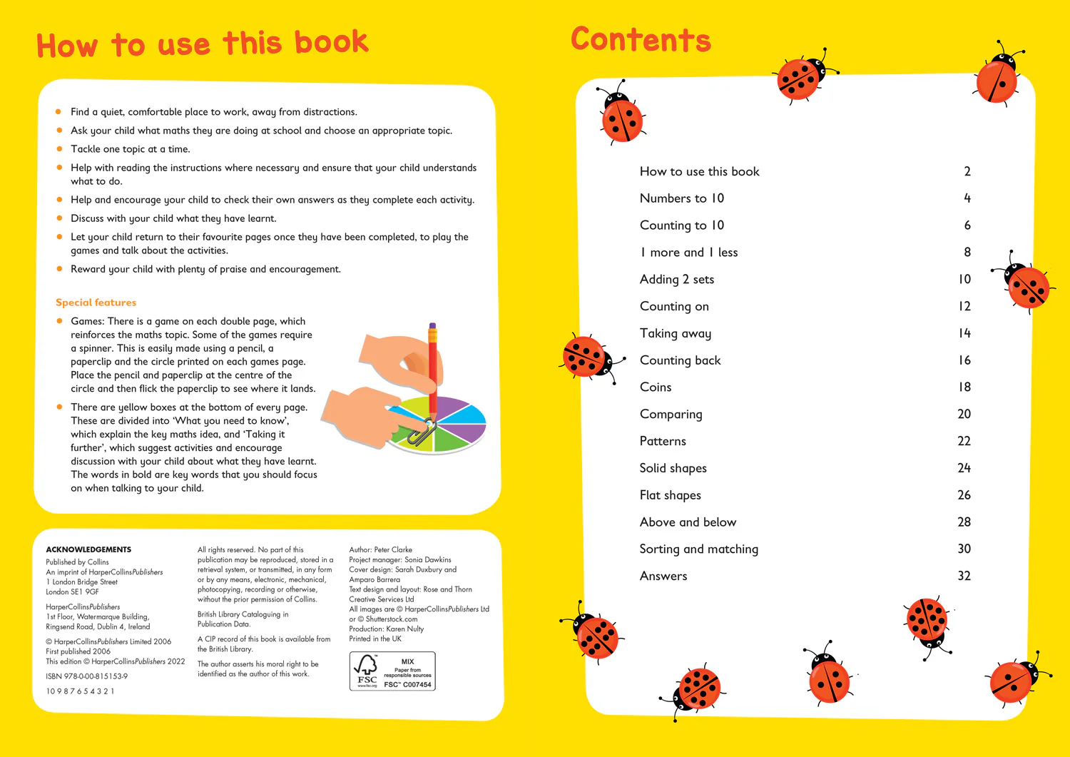 Collins Easy Learning Preschool - Maths Ages 3-5: Prepare for school with easy home learning