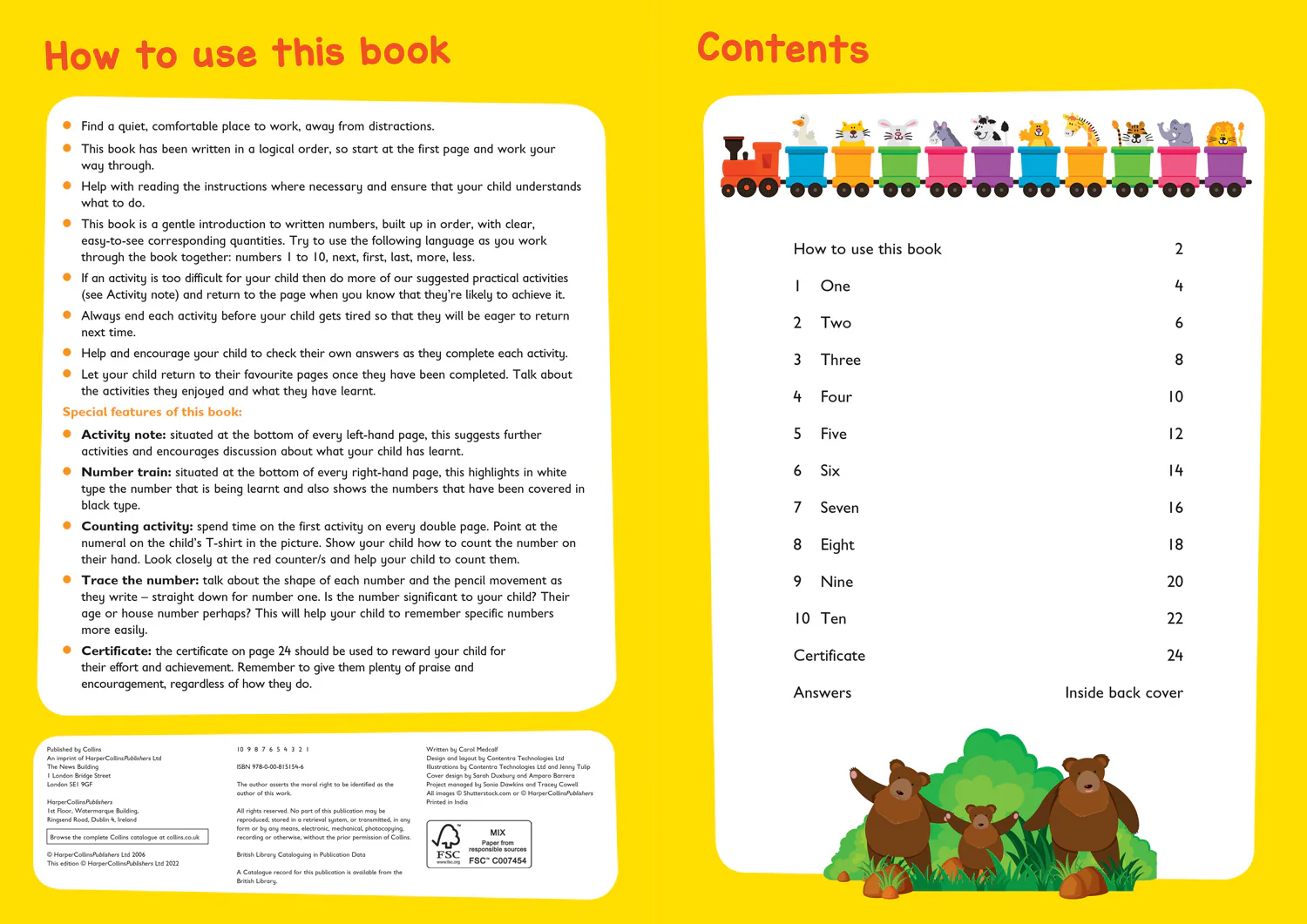 Collins Easy Learning Preschool - Numbers Ages 3-5: Ideal for home learning