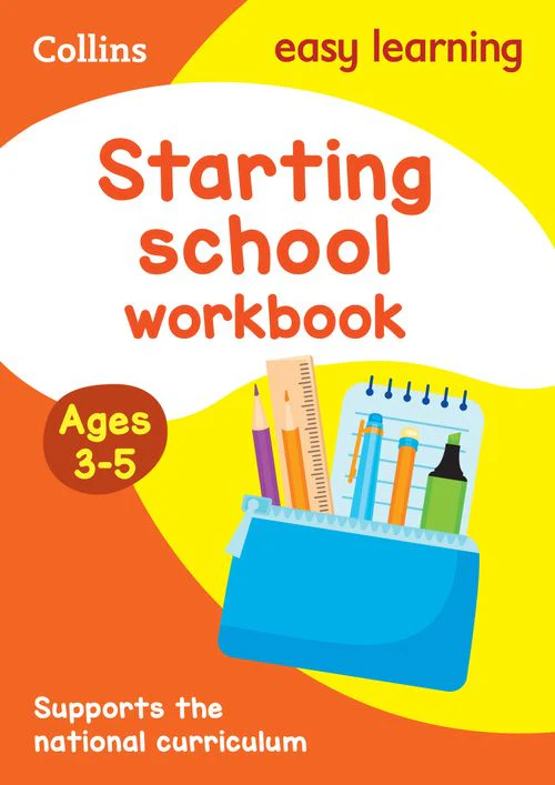 Collins Easy Learning Preschool - Starting School Workbook Ages 3-5: Ideal for home learning