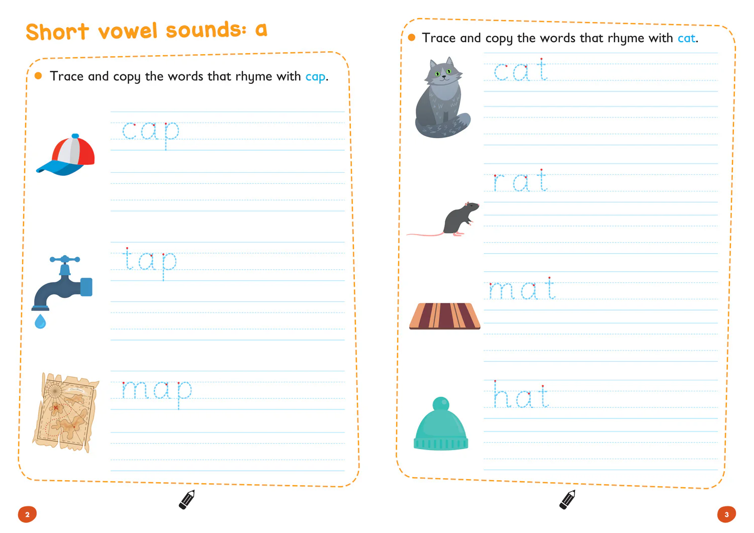 Collins Easy Learning Preschool - First Words Age 3-5 Wipe Clean Activity Book: Ideal for home learning