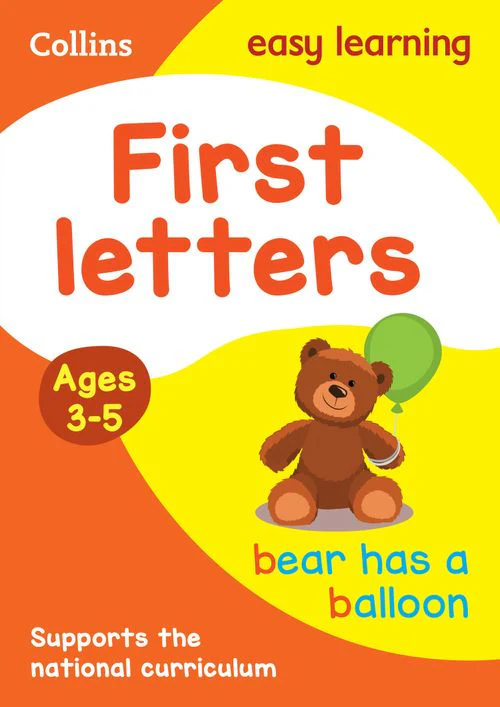 Collins Easy Learning Preschool - First Letters Ages 3-5: Ideal for home learning