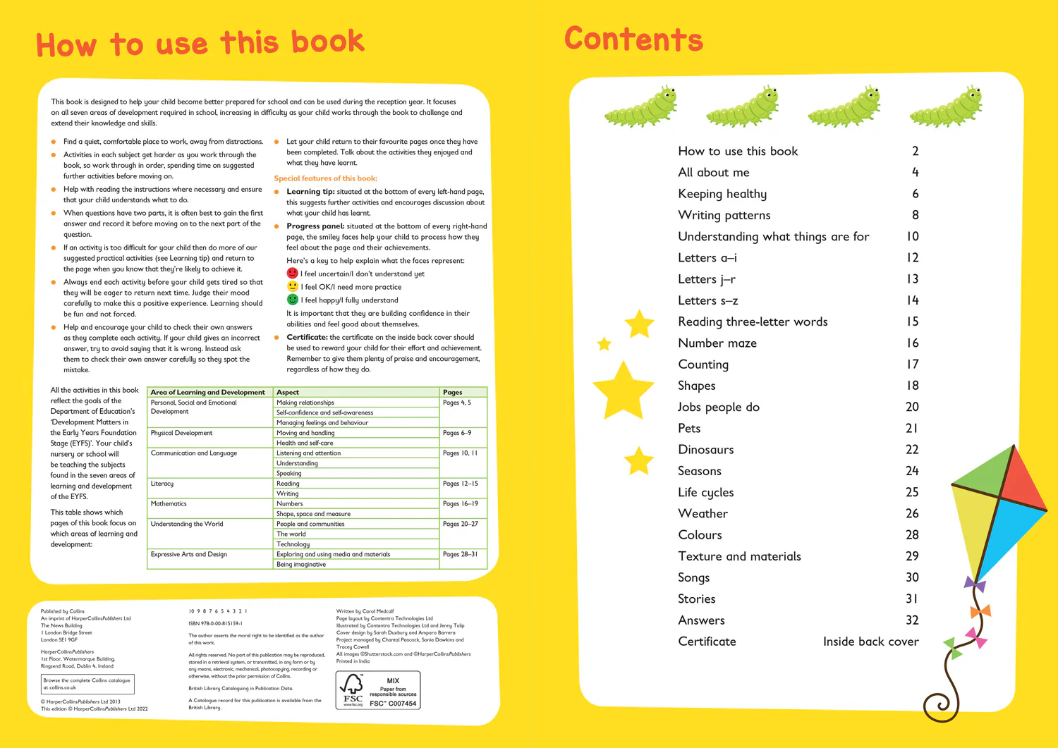 Collins Easy Learning Preschool - Starting School Ages 3-5: Ideal for home learning