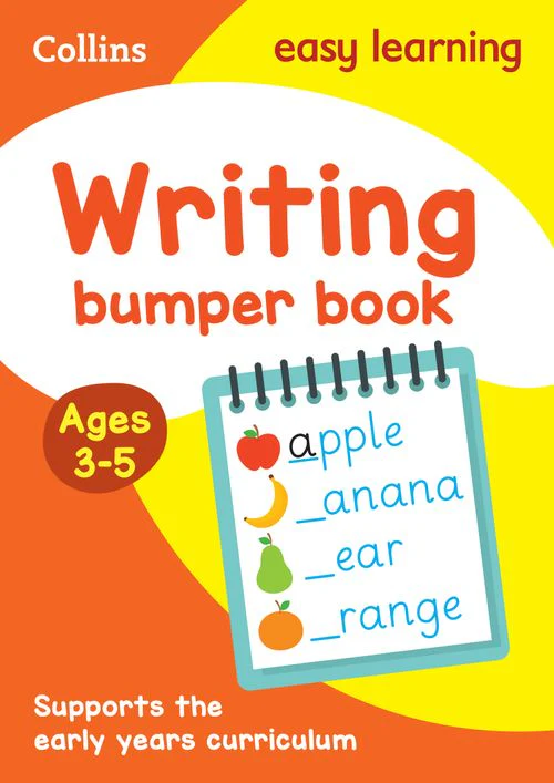 Collins Easy Learning Preschool - Writing Bumper Book Ages 3-5: Ideal for home learning