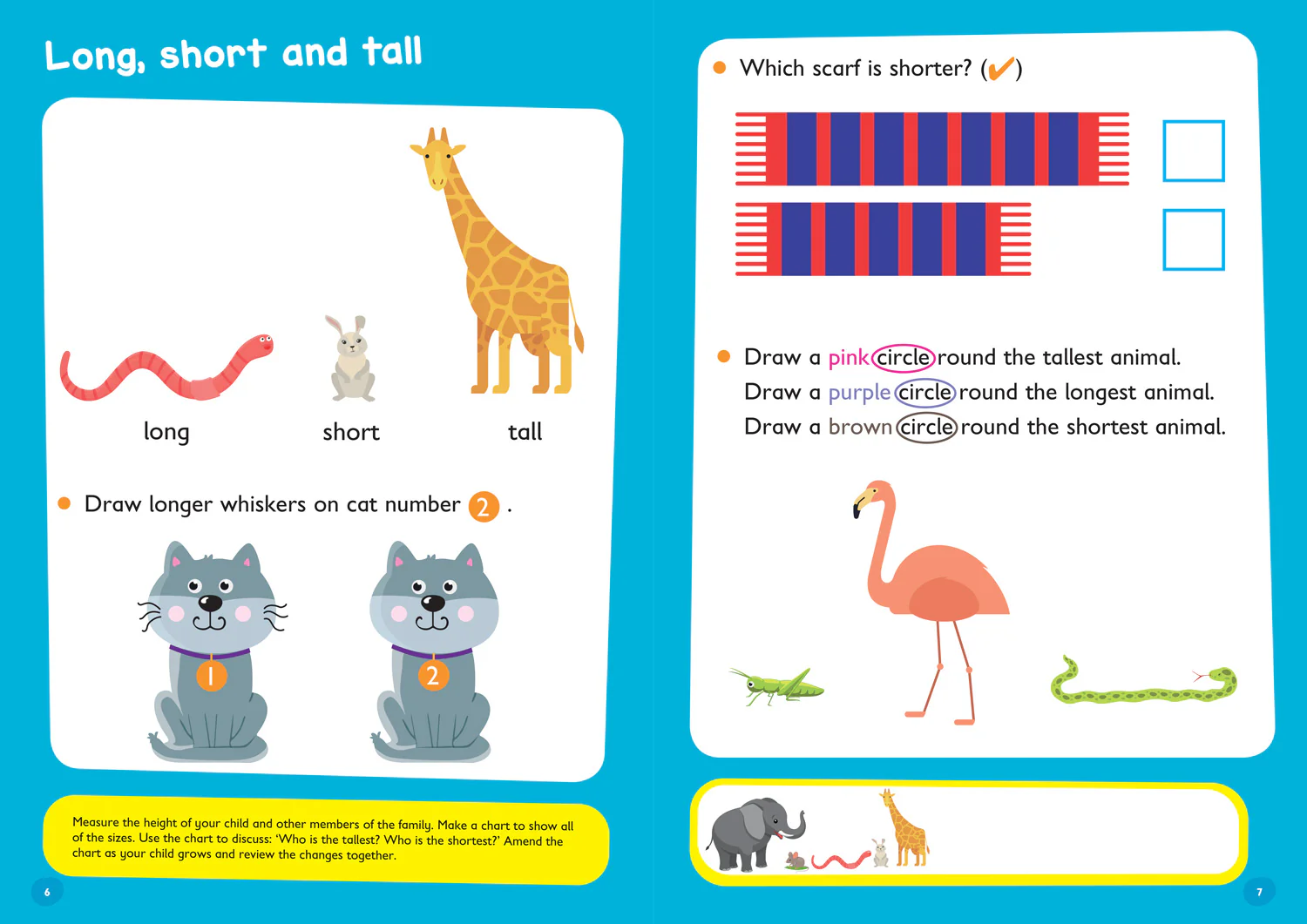 Collins Easy Learning Preschool - Size and Measurement Ages 3-5: Ideal for home learning