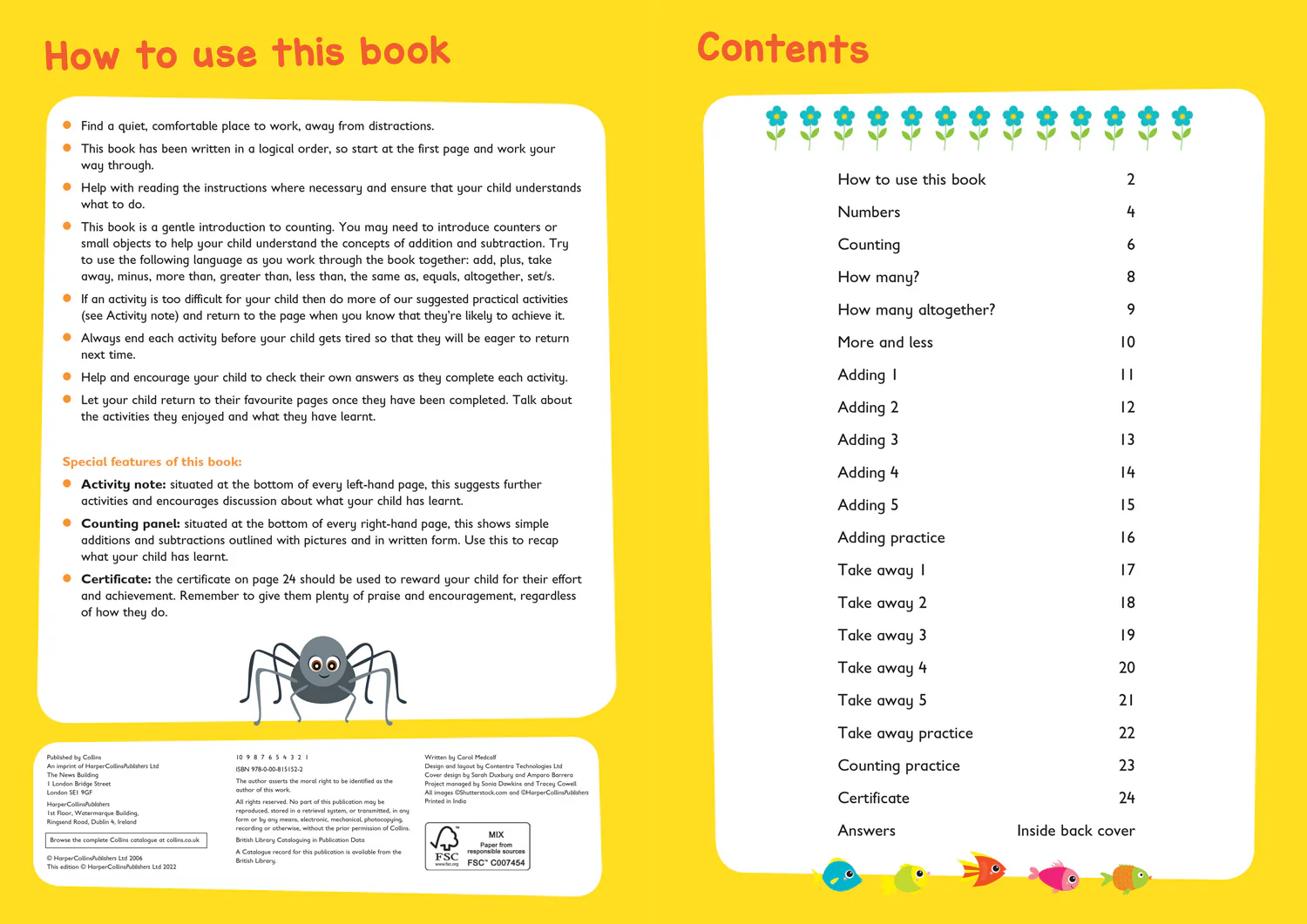 Collins Easy Learning Preschool - Counting Ages 3-5: Prepare for Preschool with easy home learning