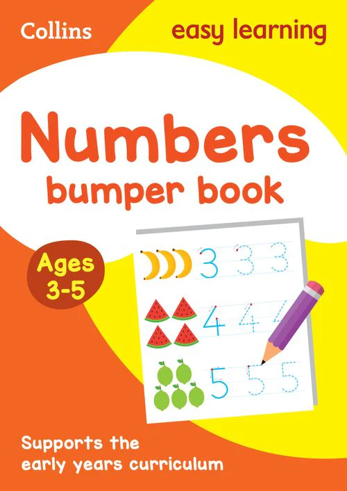 Collins Easy Learning Preschool - Numbers Bumper Book Ages 3-5: Ideal for home learning