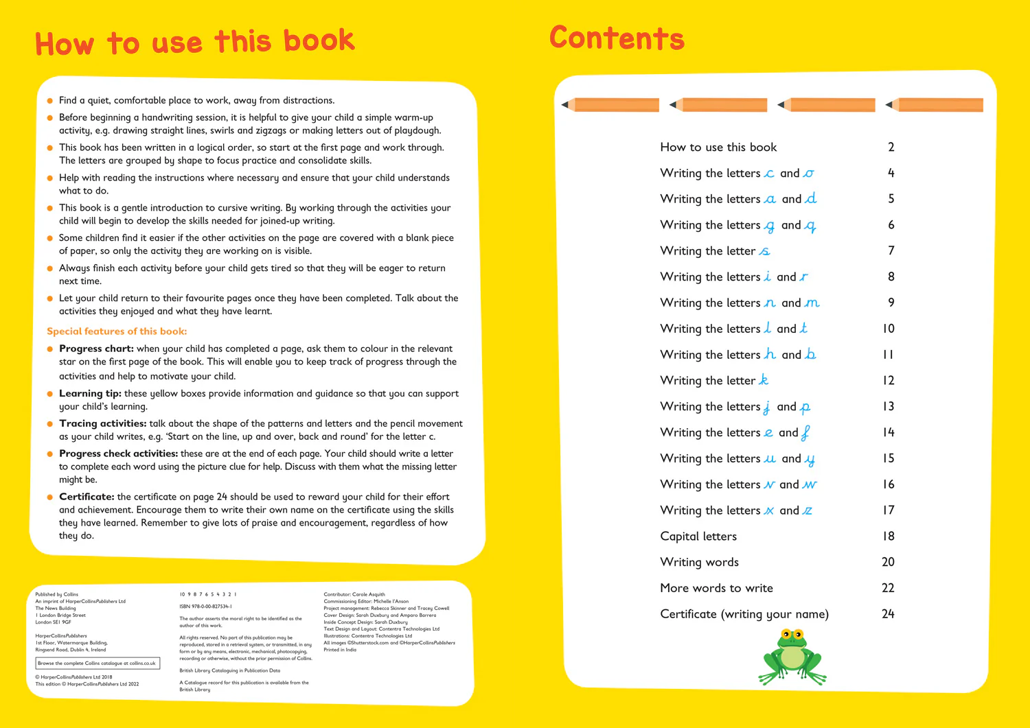 Collins Easy Learning Preschool - Cursive Writing Ages 4-5: Ideal for home learning