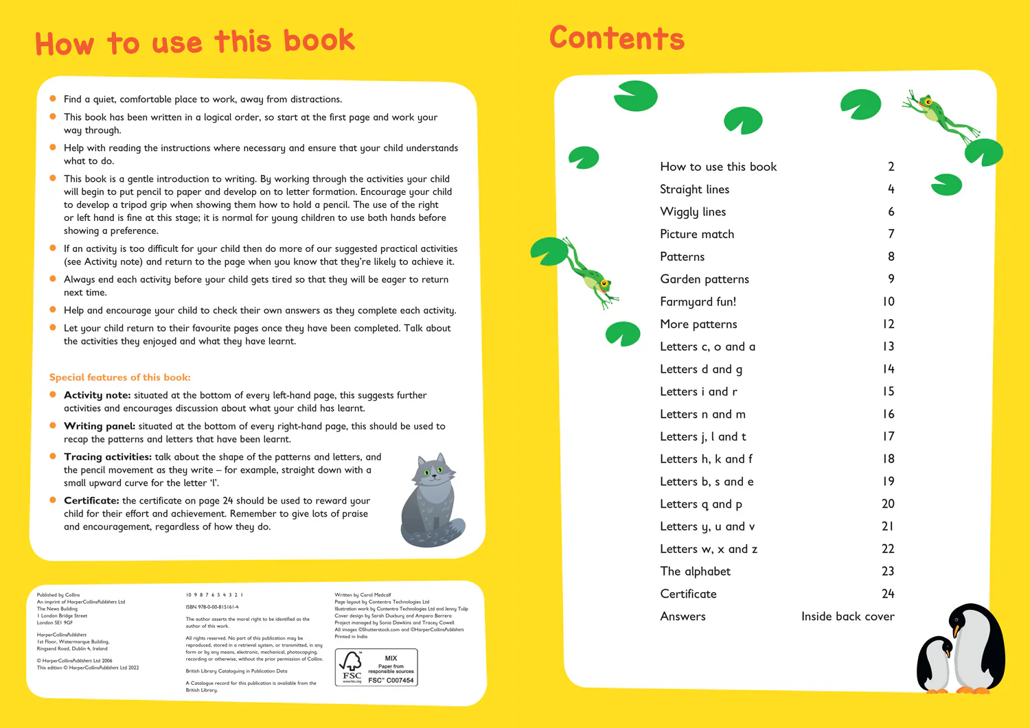 Collins Easy Learning Preschool - Writing Ages 3-5: Ideal for home learning