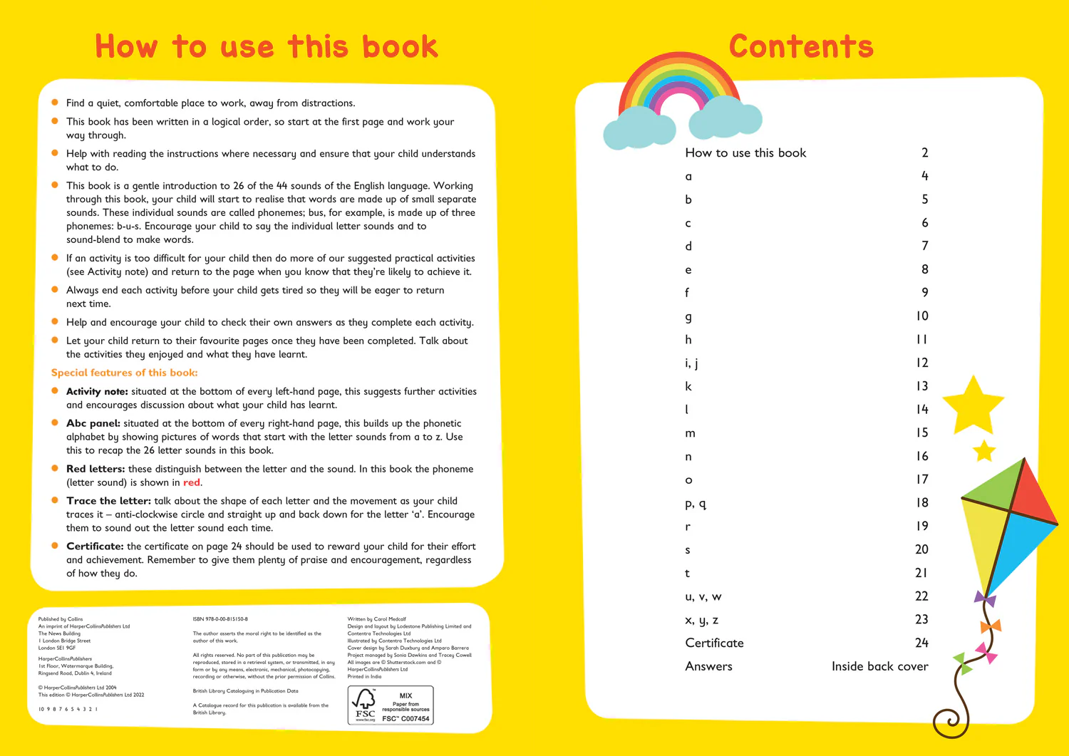 Collins Easy Learning Preschool - ABC Ages 3-5: Ideal for home learning