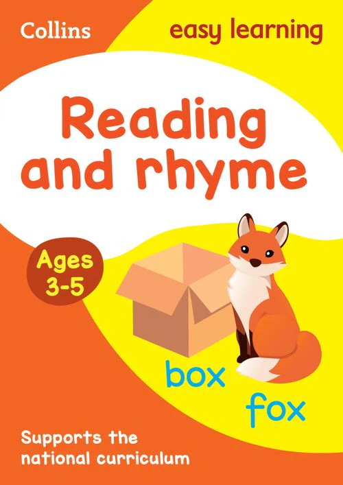 Collins Easy Learning Preschool - Reading and Rhyme Ages 3-5: Ideal for home learning