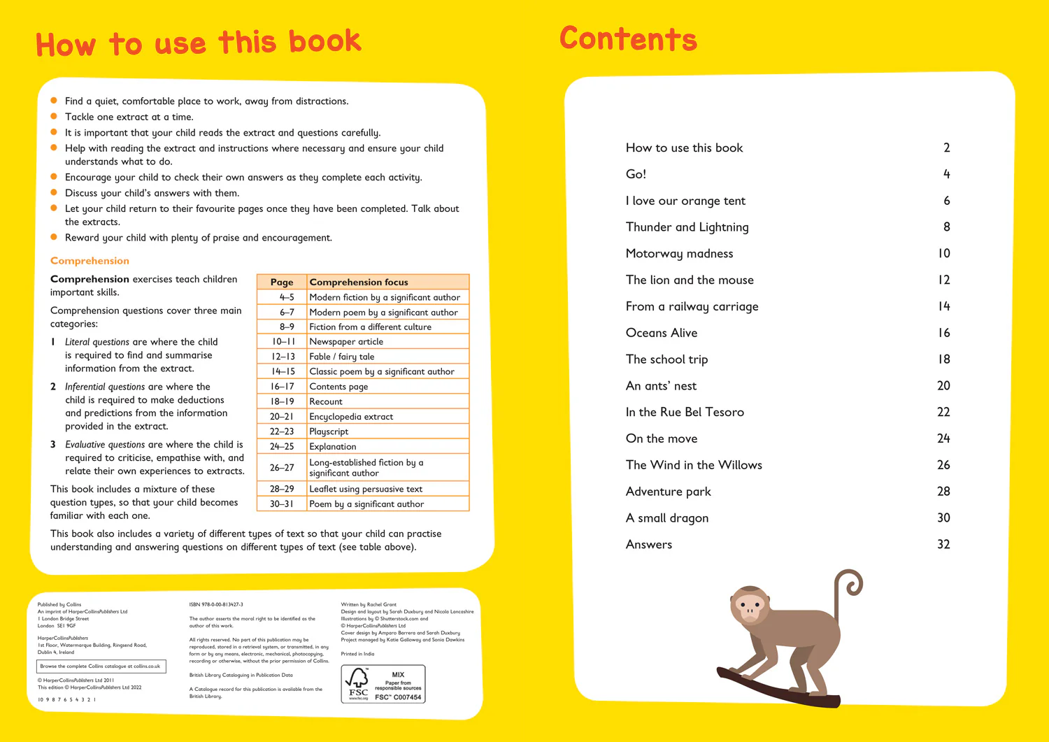 Collins Easy Learning KS2 - Comprehension Ages 7-9: Prepare for school with easy home learning