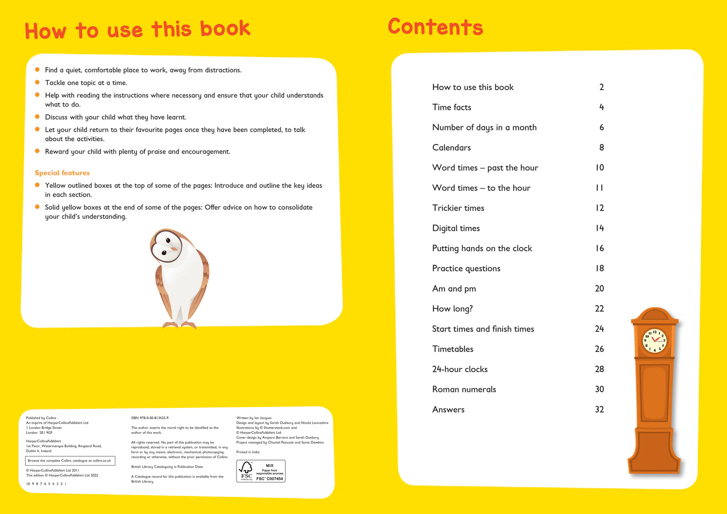 Collins Easy Learning KS2 - Telling the Time Ages 7-9: Ideal for home learning