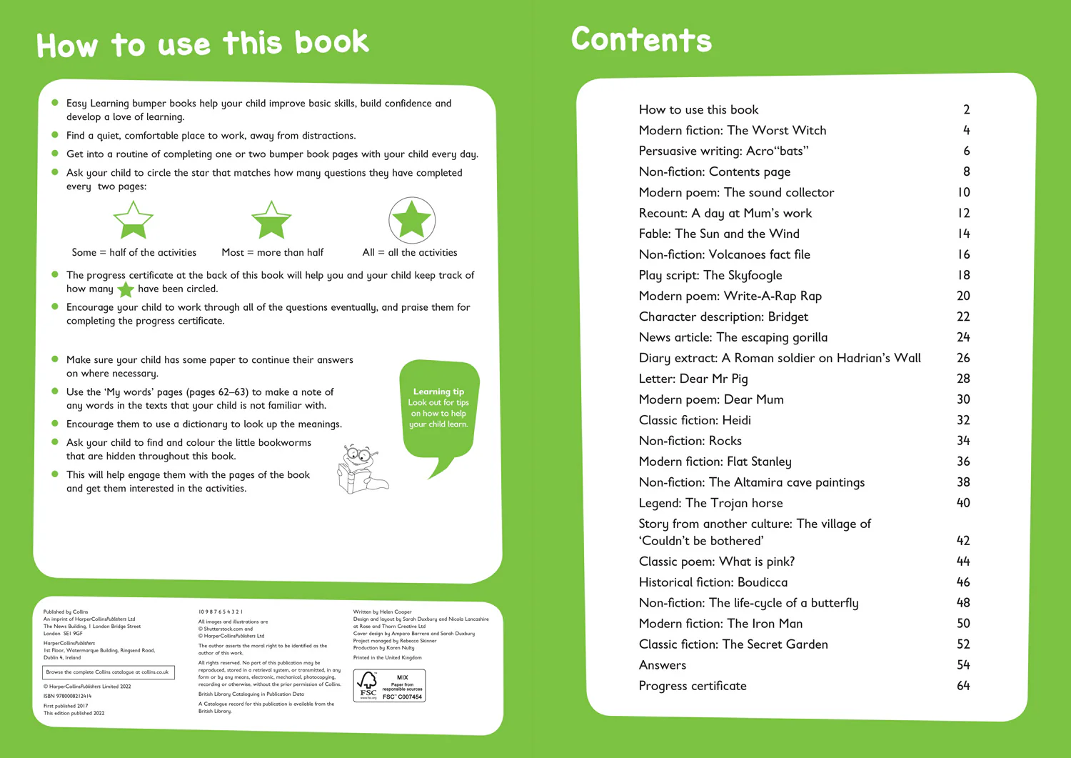 Collins Easy Learning KS2 - Comprehension Bumper Book Ages 7-9: Ideal for home learning