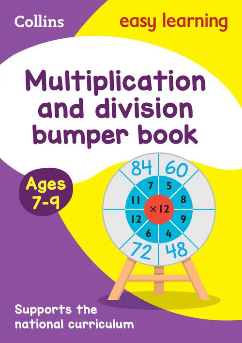 Collins Easy Learning KS2 - Multiplication & Division Bumper Book Ages 7-9: Ideal for home learning