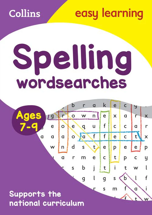 Collins Easy Learning KS2 - Spelling Word Searches Ages 7-9: Ideal for home learning