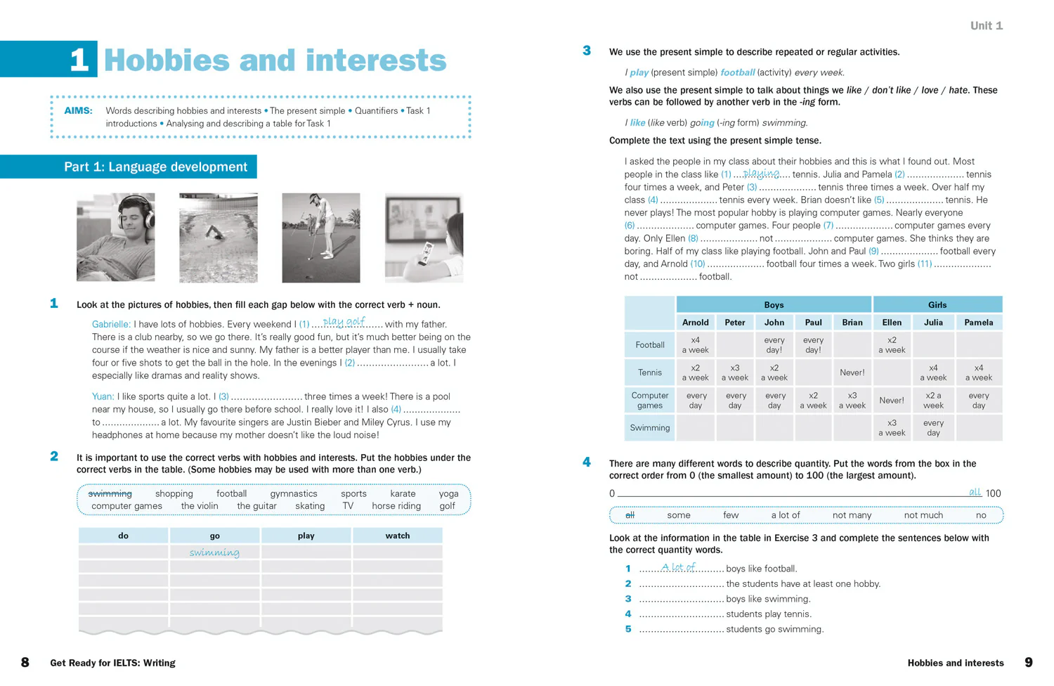 Collins English for IELTS - Get Ready for IELTS - Writing: IELTS 4+ (A2+) (First edition)