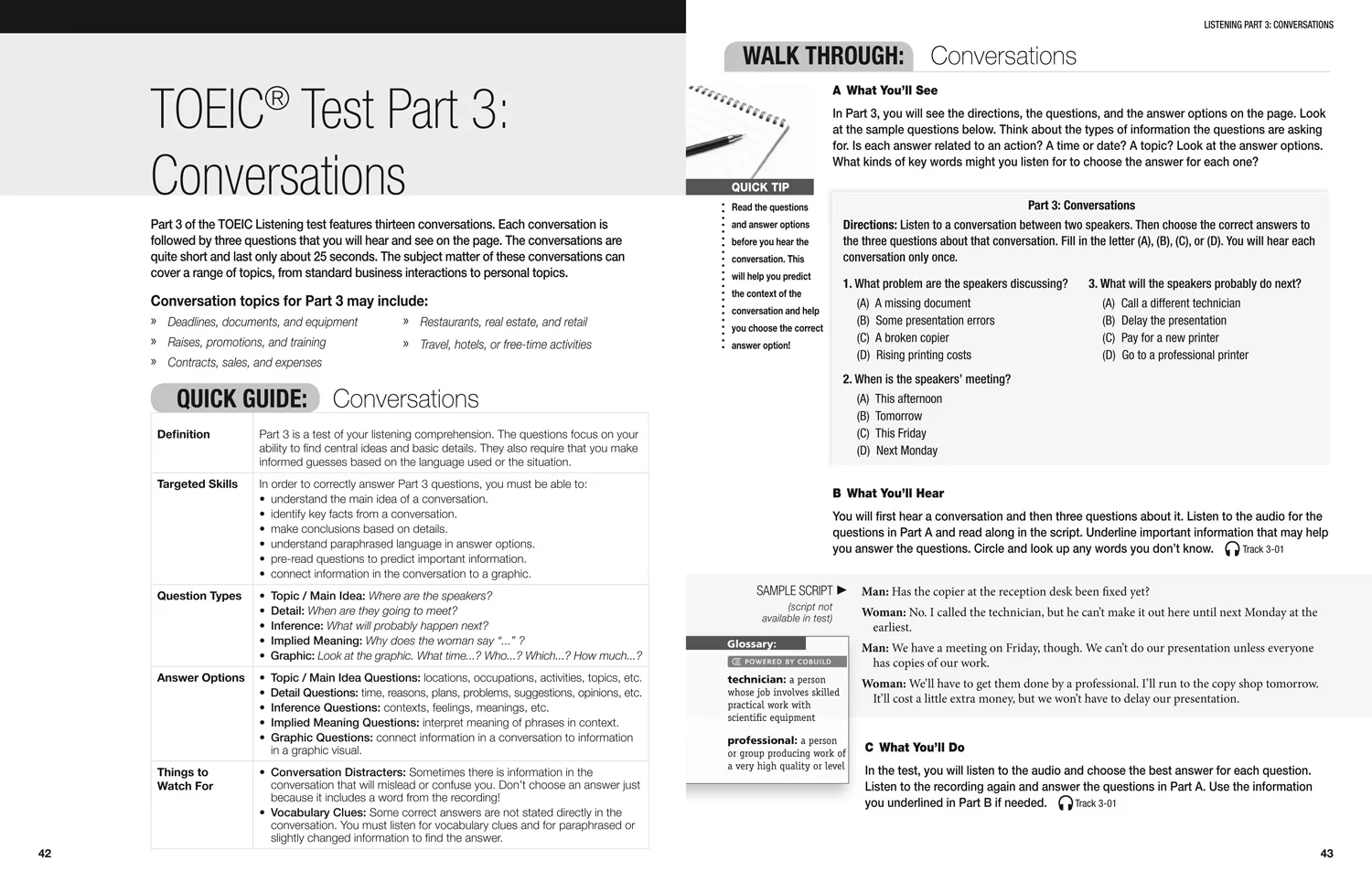 Collins English for the TOEIC Test - TOEIC Listening and Reading Skills: TOEIC 750+ (B1+) (Second edition)