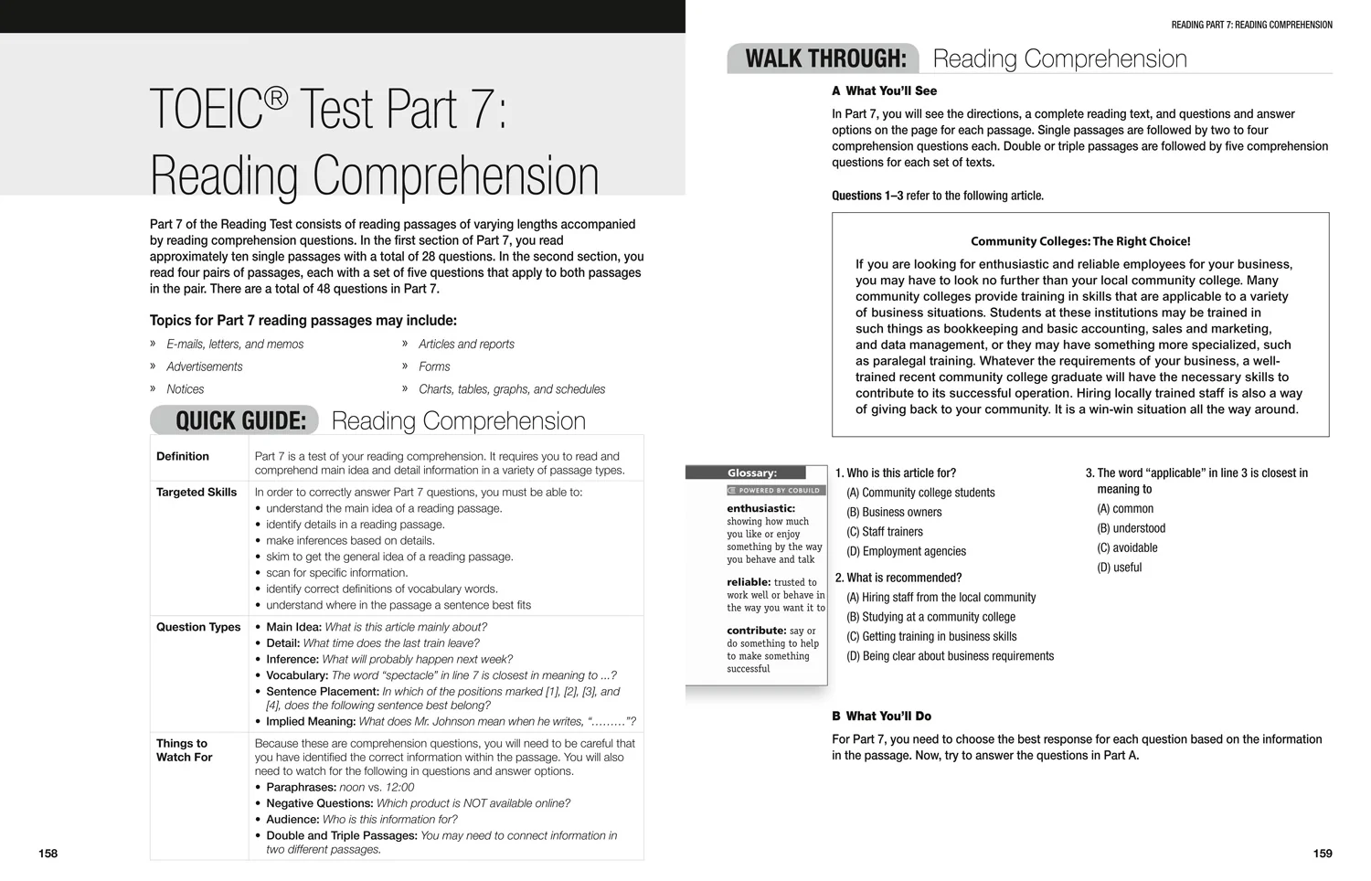 Collins English for the TOEIC Test - TOEIC Listening and Reading Skills: TOEIC 750+ (B1+) (Second edition)