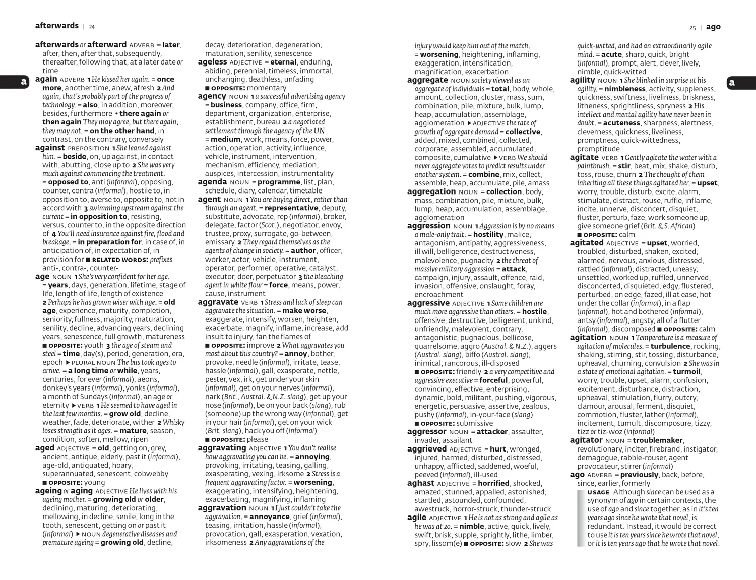 Collins Essential - Paperback English Thesaurus Essential: All the words you need, every day (Eighth edition)