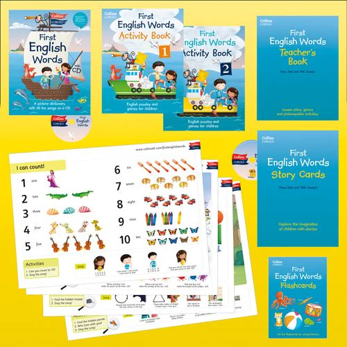 Collins First English Words - Activity Pack: Age 3-7