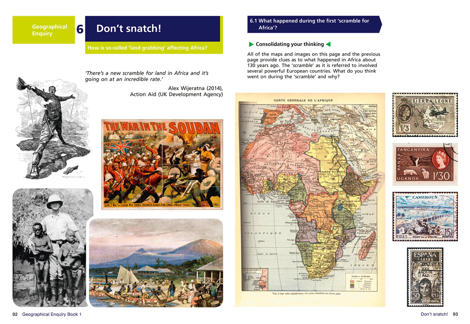 Collins Key Stage 3 Geography - Geographical Enquiry Student Book 1