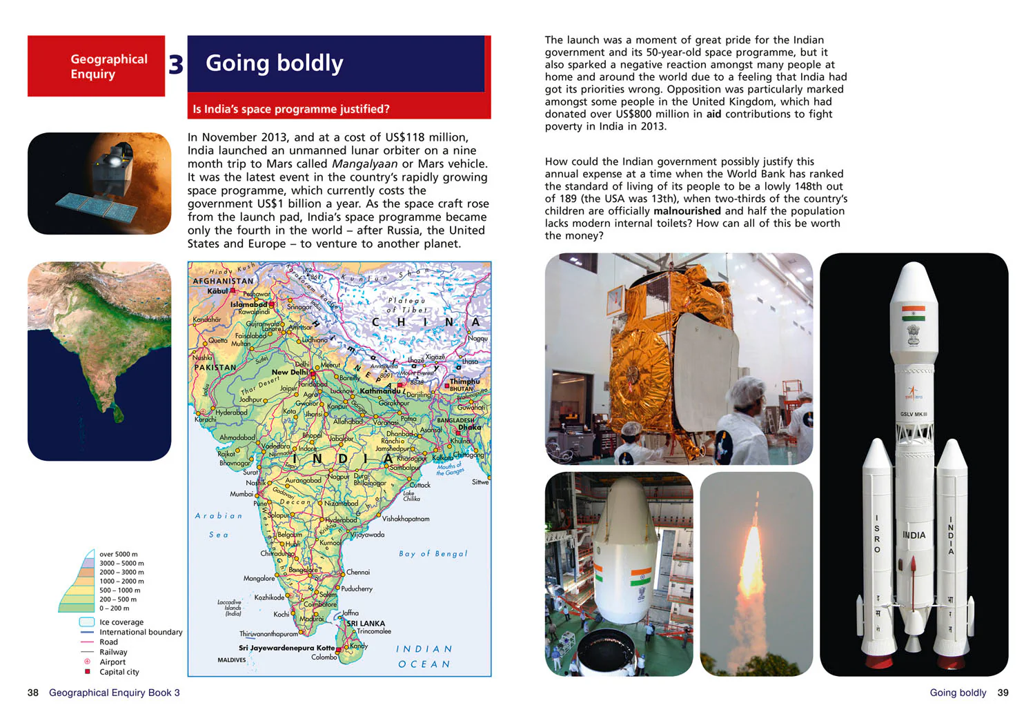 Collins Key Stage 3 Geography - Geographical Enquiry Student Book 3