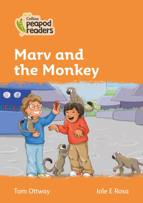 Collins Peapod Readers - Marv and the Monkey: Level 4 (British edition)