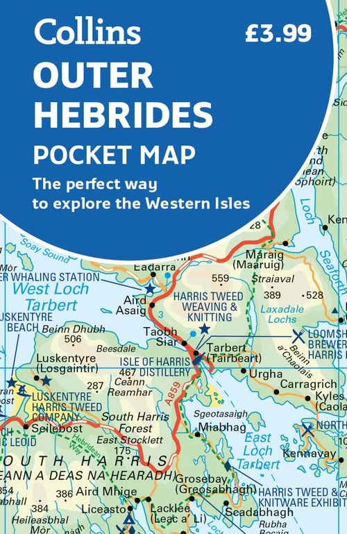 Outer Hebrides Pocket Map: The perfect way to explore the Western Isles (Second edition)