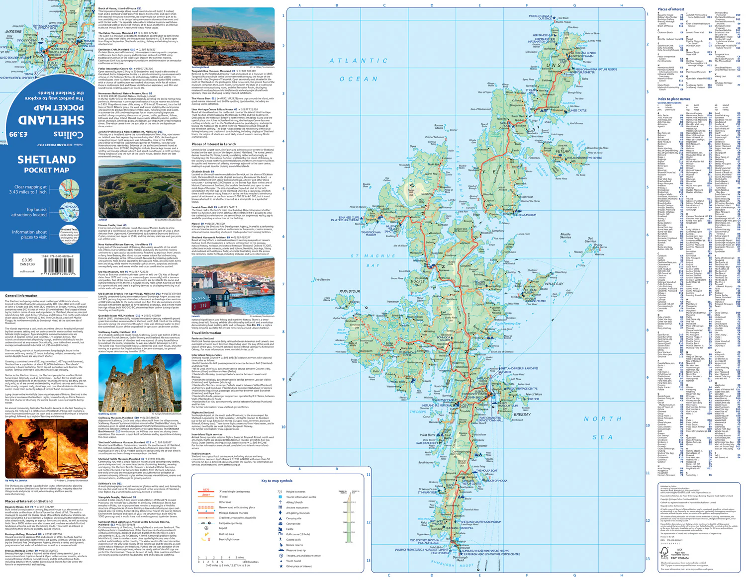 Shetland Pocket Map: The perfect way to explore the Shetland Islands