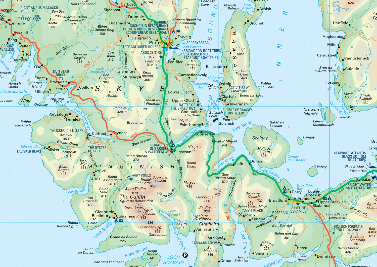 Skye Pocket Map: The perfect way to explore Skye (Second edition)