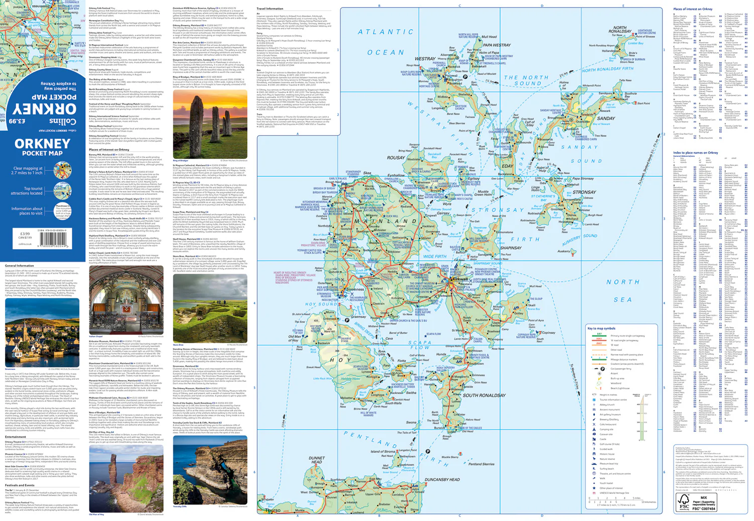 Orkney Pocket Map: The perfect way to explore Orkney (Second edition)
