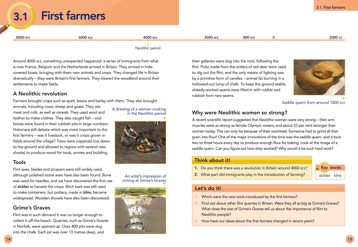 Collins Primary History - Stone Age to Iron Age Pupil Book
