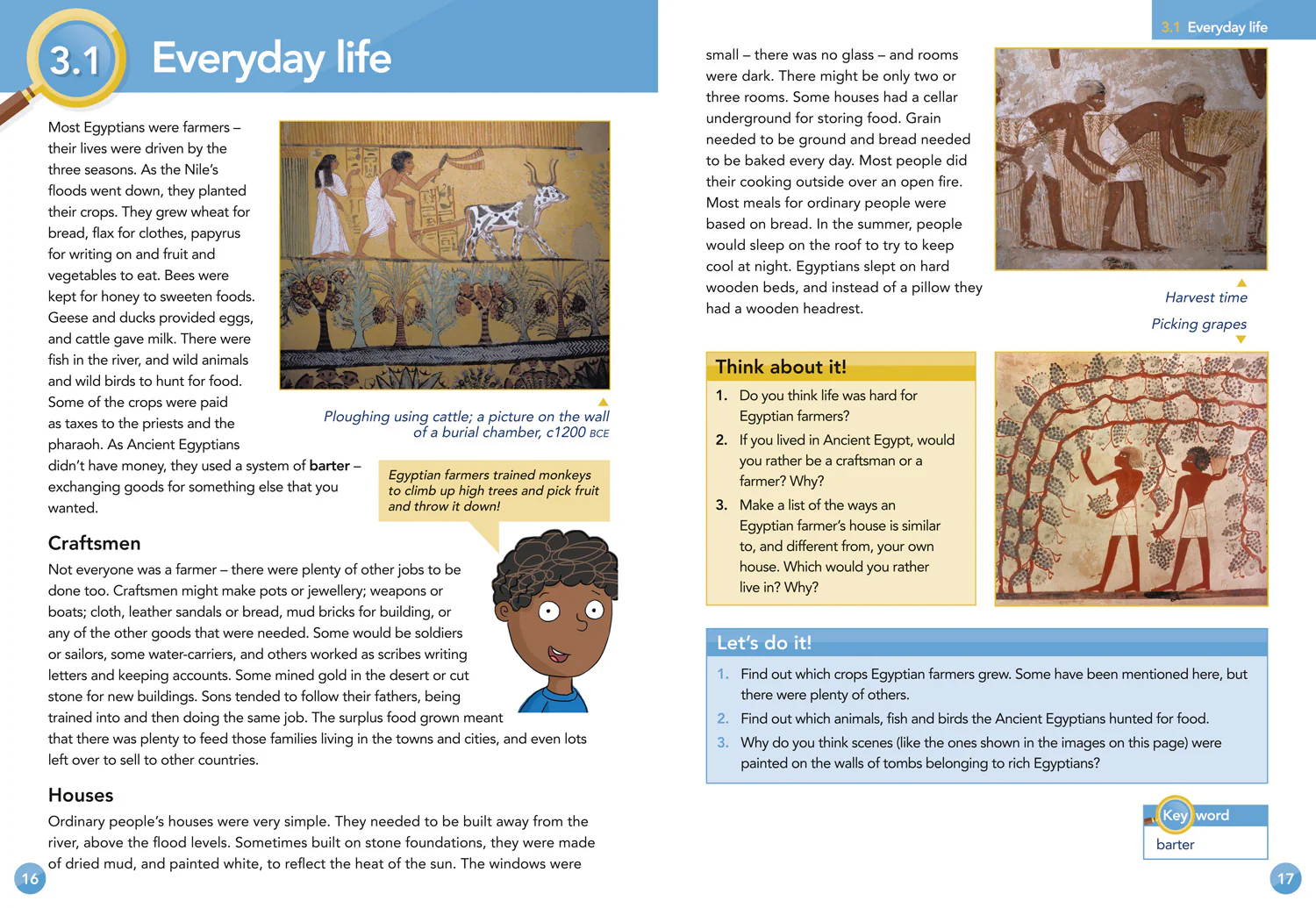 Collins Primary History - Ancient Egypt Pupil Book