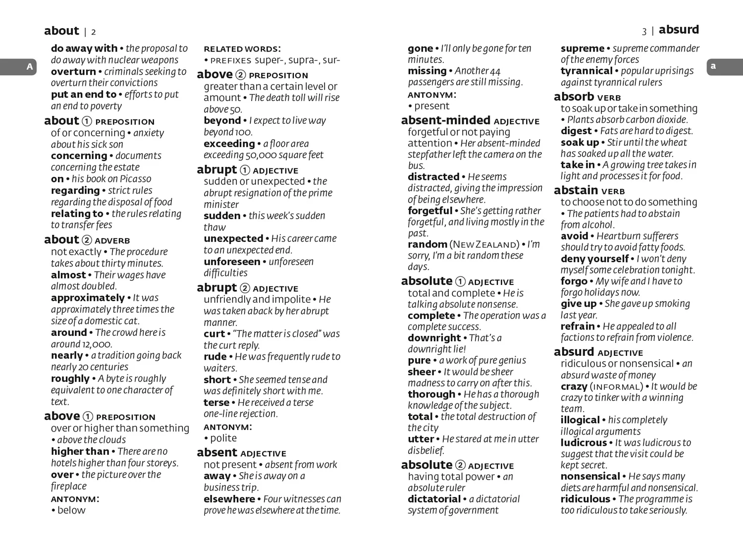 Collins School Dictionaries - Gem School Thesaurus: Trusted support for learning, in a mini-format (Sixth edition)
