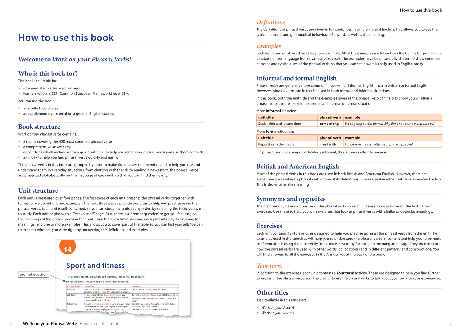 Collins Work on Your… - Phrasal Verbs: B1-C2 (Second edition)