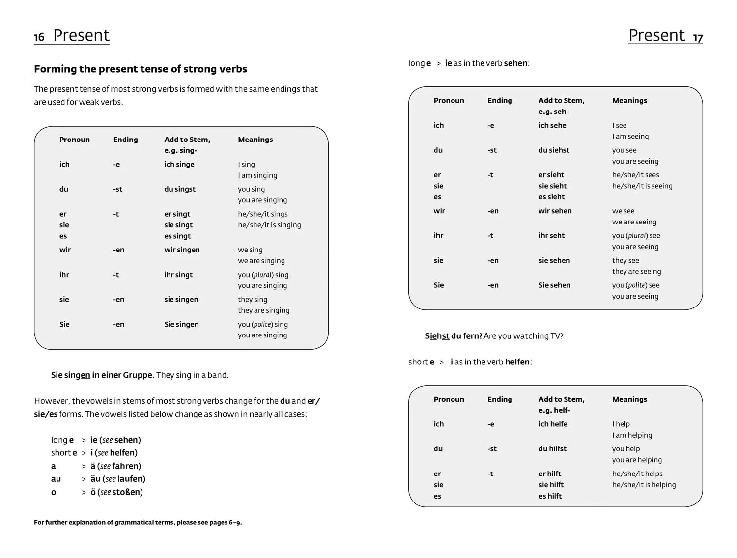 Collins Easy Learning - Easy Learning German Verbs: Trusted support for learning (Fourth edition)