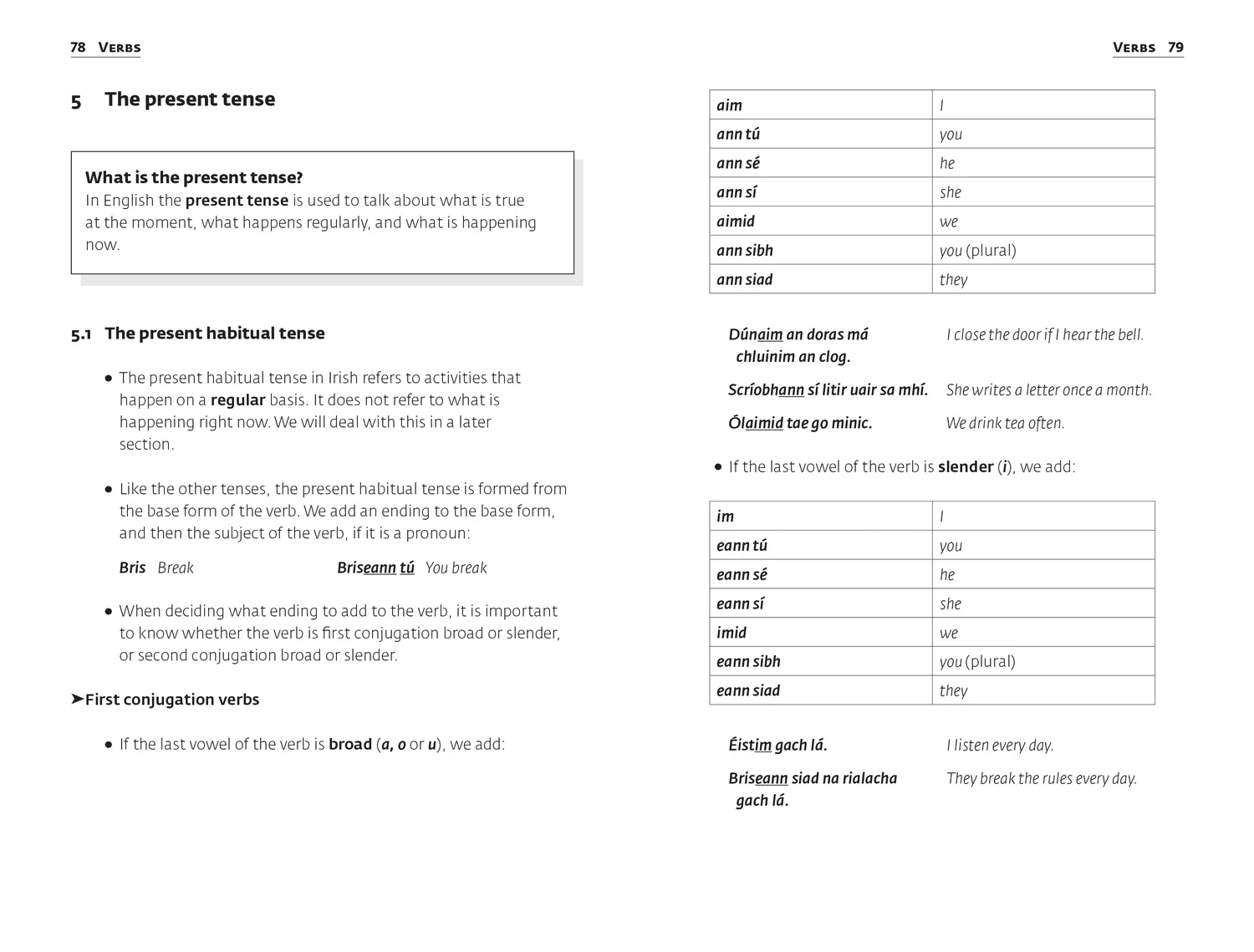 Collins Easy Learning - Easy Learning Irish Grammar: Trusted support for learning (Second edition)