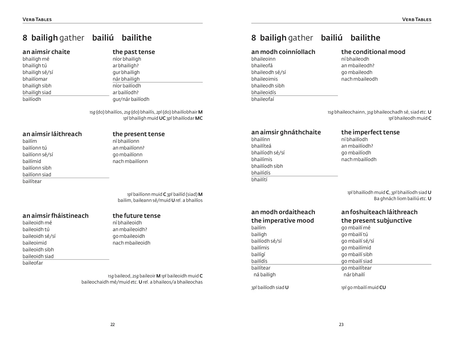Collins Easy Learning - Easy Learning Irish Verbs: Trusted support for learning (Second edition)